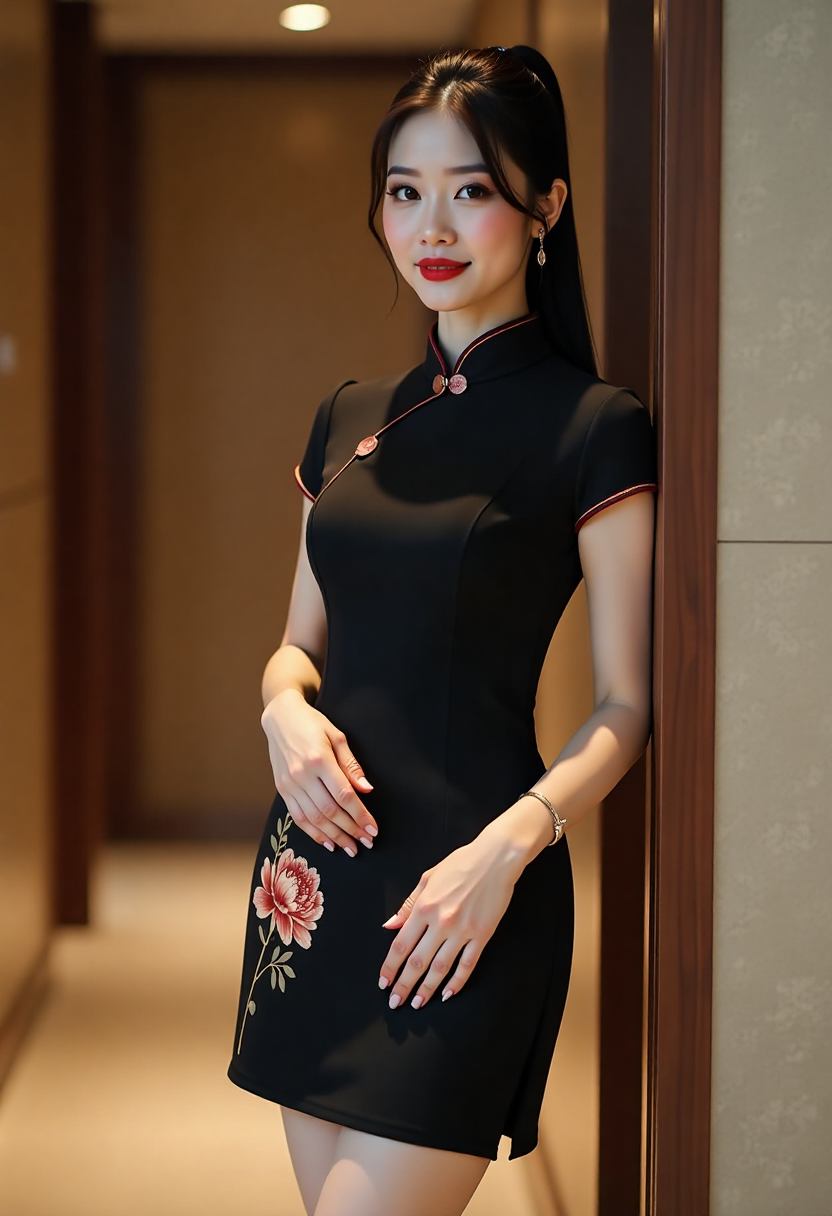 一家人围桌吃饭